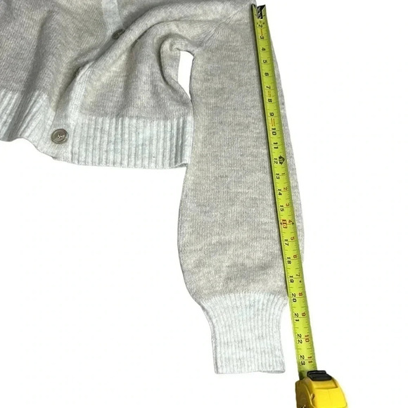YES/Lola cardigan,woman XS. ALPACA blend,neutral ,cropped,career ,Lagenlook - Picture 9 of 16